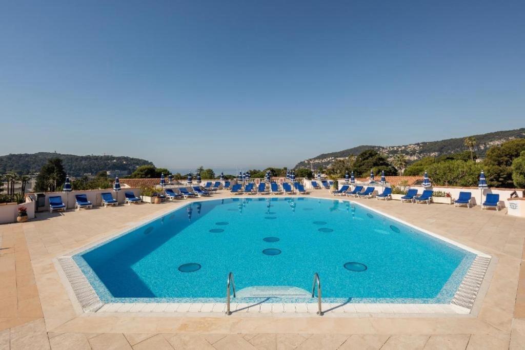 Appartement Bord De Mer Residence L'Ange Gardien Villefranche-sur-Mer Buitenkant foto
